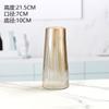 Fabricantes de vasos de vidro verticais de grãos de árvore modernos europeus atacado uma geração de cabelo sala de estar hidropônico decoração hidropônica ornamentos