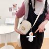 Comércio exterior 2022 primavera fresca fresca e adorável doce senhoras coreanas slung shoulder bag uma geração