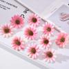 Pétalas Duplas, Margaridas, Flores Artificiais, Acessórios para Guirlanda DIY de Girassol, Suprimentos para Casamento Crisântemo, Acessórios para Parede de Flores