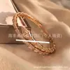 Pulsera de Hueso de Serpiente Totalmente Incrustada de Diamantes de Alta Gama Baojia para Mujer, Moda Europea y Americana de Lujo Ligero, Pulsera Abierta de Forma de Serpiente de Alta Gama