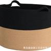 Cesta extra grande de corda de algodão, cesta de roupa suja, cesta de armazenamento de brinquedos, cesta de armazenamento para casa, cesta de armazenamento infantil, cesta de cobertores