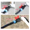 Tubería de PE Rosca Exterior Doble Manguito Válvula de Bypass Recta Accesorios para Tubería de PE Tubería de PVC Accesorios para Cintas de Riego por Goteo Cintas Aspersoras
