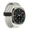 Adecuado para Samsung Galaxy Watch7 Ultra Smartwatch 47 Agujero de Hebilla Magnética Correa de Silicona Transpirable