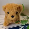 Cachorro de Brinquedo Elétrico Pelúcia para Crianças, Corgi Ursinho Realista que Anda e Late, Adequado para 1-3 Anos, Brinquedo Transfronteiriço