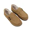 Zapatos de Boken Forrados de Polar para Mujer Talla Grande, Estilo Retro, Plataforma Gruesa de Algodón, En Stock para Amazon, Otoño 2026