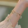 Design Hotan Yuxing Pulseira Sino Estrela Pulseira Sentido Novo Estilo Feminino Hanfu Pulseira de Luxo Leve com Sino para Mulheres