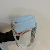 Bolso Cuadrado Pequeño de Color Sólido Estilo Coreano Bolso de Hombro con Personalidad Moda Nueva Otoño e Invierno 2025 Bolso Cruzado Trendy Estilo Ins