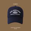Nueva gorra de béisbol con letras bordadas para mujer, de primavera y verano, con parte superior rígida, moda coreana 1989, gorra con visera para el sol para hombre