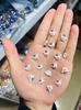 Adornos para Uñas de Dibujos Animados Hello Kitty Kulomi Ve por un Gato KT Shirley Maruko Uñas Material de Resina Mini