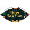 Capas de Performance Impressas com Padrão de Ano Novo Happ Ynew Year Feitas Sob Medida de Fábrica para Crianças e Bebês