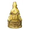 Artesanías de Metal Suministros al por Mayor Adornos de Latón Adornos para el Hogar Estatua de Buda Guanyin de Latón