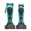 Set de Cortapelos Eléctrico de Pantalla Digital Premium Transfronterizo para Salón y Uso Doméstico, Adecuado para Recortar y Estilizar, Incluye un Cortapelos de Calvicie y un Recortador de Cabello
