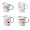 Vaso para Enjuague Bucal, Vaso de Cepillado Dental para Niños Lindo y Atractivo para Niños y Niñas, Vaso de Dibujos Animados de Grado Alimenticio