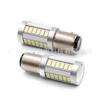 Luz de giro de coche luz de freno de alta posición 1156 ba15s 1157 33 luces luz trasera bombilla 12V Blanca