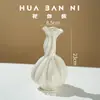 Vaso Pequeno de Cerâmica Criativo Francês Minimalista Ins Nicho Irregular Sala de Estar Hidropônico Arranjo de Flores Rosa Decoração de Interior