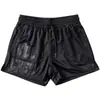 Shorts Esportivos Americanos Novos Tendência Estampa de Letras Rua Hip-Hop Cintura Elástica Marca Tendência Soltos Casuais Calças de Cinco Pontos