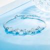 Jiahui Moda Coreana Pulseira Quadrada de Zircônia Cubo Mágico de Amor Cristal Geométrico Distinto Pulseira Estilo Mori para Senhora