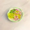 Imanes de Refrigerador de Juguete de Comida de Simulación Creativa Cerdo Lindo Pan de Crema Pastel Postre Decoración del Hogar Hierro Magnético de Resina
