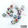 Bola de flor de strass acessórios para joias DIY bola de flor de strass acessórios contas para pulseira artesanato contas soltas acessórios