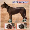 Sapatos Respiráveis de Malha para Cães, Botas Antiderrapantes para Cães, Tiras Ajustáveis Refletivas, Protetores de Patas Impermeáveis, Suprimentos para Animais de Estimação