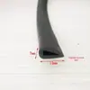 Tira de Vedação de Borracha em Forma de U Borda Decorativa Chapa de Aço Inoxidável Proteção de Borda de Vidro Tira de Vedação Anti-Risco Fabricante Atacado
