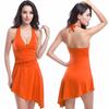 Fábrica de Ropa de Baño Yiwu Nueva Variedad Traje de Baño de una Pieza Europeo y Americano Traje de Baño con Falda de Playa Tres en Uno Fabricante Venta al por Mayor en Stock