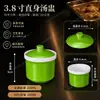 Louça Yuezi melamina tigela de sopa restaurante pudim de ovo cozido tigela especial com tampa tigela para ensopado restaurante de fast food comercial tigela para cozinhar no vapor tigela para refeição