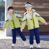Ropa de jardín de infantes Chaqueta nueva tres en uno desmontable Uniforme de escuela primaria Uniforme escolar de otoño e invierno