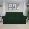 Cojín de sofá de grano de maíz exclusivo transfronterizo, apto para todas las estaciones, color liso simple, funda de asiento de sofá de vellón, respaldo