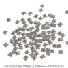AliExpress aleación de plata antigua hueco flor soporte espaciador cuenta tapa de flor antiguo DIY paso agitar horquilla corona de pelo accesorios