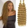 Venda Quente Transfronteiriça Europeia e Americana Fibra Não Química Crochê Trança de Cabelo Dreadlocks Peruca Deep Twist Alça de Cabelo Deep Wave