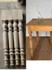 Pés de Móveis de Mesa de Fazenda Vintage, Pés de Mesa de Centro da Vida Real, Pés de Madeira Estilo Antigo, Pés de Móveis de Armário de Exibição, Pés de Mesa de Centro