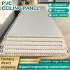 Painel de teto espessado em PVC, painel de teto de plástico resistente ao fogo e retardante de chamas para sala de estar e quarto