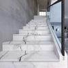 Encimeras de Baño Personalizadas de Mármol Blanco Italiano, Paredes de Fondo, Piedra para Escaleras, Piedra de Lujo