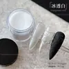Nuevo Polvo de Cristal para Uñas Artísticas para Uñas Delgadas y Suaves, Construcción y Refuerzo en un Segundo, Polvo Transparente para Extensión y Cuidado de Uñas al por Mayor