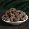 Materiais de artesanato de casca de fruta natural, chocalhos de casca de fruta para sinos de vento, materiais de cipó, bonecas de casca de fruta, kit de materiais de casca de fruta para DIY