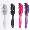 Amazon Transfronterizo Peine Pequeño Curvo Conveniente Peine para el Cabello Peine de Masaje Peine de Dientes Anchos de Nueve Filas Peine de Peluquería Diente de Pescado Peine de Costillas
