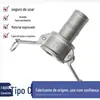 Conector rápido de aço inoxidável 304/316 tipo C cabeça fêmea fêmea fêmea extremidade industrial tubo de couro conector de tanque DN15-200