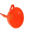 Embudo de Plástico Negro Extra Largo para Repostar Coches y Motocicletas, Portátil, Engrosado, con Boquilla Larga para Añadir Aceite
