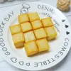 Caixa Fechada de Tofu de Peixe Sabor Peixe Anjing Q Tofu de Peixe Semi-acabado Panela Quente Panela Quente Picante Oden Comercial 2,5kg*4 Pacotes