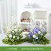Hy-Ak7 Plantas Verdes Artificiales Plantas Falsas Biónicas Interiores Adornos Florales Biónicos Adornos de Paisajismo Decoración de Alta Gama