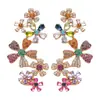 A Deusa da Beleza Chegou~ Colar de Flores Coloridas Dopamina 2025 Nova Corrente Elegante para Clavícula Moda de Luxo Acessível Corrente para Clavícula