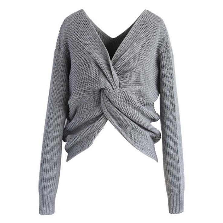 复制_欧美新款纯色毛衣女 秋冬长袖针织衫性.jpg