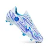 Zapatos de Fútbol de Tacos Largos para Niños de Talla Grande Transfronterizos para Hombre para Exteriores para Estudiantes de Primaria y Secundaria Zapatos de Entrenamiento para Césped Zapatos de Competición para Estudiantes de Primaria y Secundaria