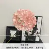 Flor Artificial Rosa Arte Casamento Rosa Hortênsia Decoração Palco Fundo Guia de Estrada Arranjo de Flores Decoração de Salão de Casamento Flor