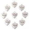45 Estilo Ins Colgante de Amor Explosiones DIY Aleación Hueco Encanto de Amor Collar Pulsera Hechos a Mano Accesorios de Joyería