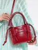 Bolso Cuadrado Pequeño Exquisito Estilo Retro Francés 2025 Nuevo Bolso de Hombro Único Cruzado de Marca Nicho Bolso de Mano de Alto Valor de Moda para Mujeres