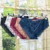 Los Calzones de Encaje Hueco con Tiras Cruzadas Más Vendidos de Alta Gama para Mujer Ropa Interior de Mujer de Moda Sexy de Cintura Media Tallas Grandes