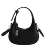 Bolsa Hobo Luna Nueva Primavera Temprana 2026, Bolso Trendy de Axila con Acabado de Lujo, Bolso Dumpling para Viajar, Bolso de Mano para Mujer