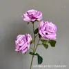 Flores Artificiales para Boda Colección Morada Serie Salón de Bodas Jardín Monet Arco Exterior Muro de Flores Estudio Fotográfico Floral Paisajismo